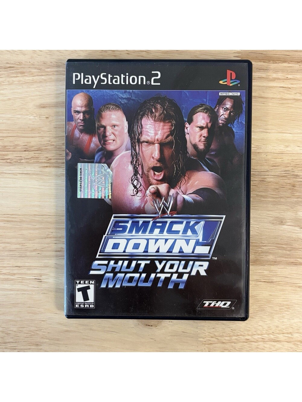 WWE SmackDown Shut Your Mouth (PlayStation 2 PS2) TESTED Works No Manual